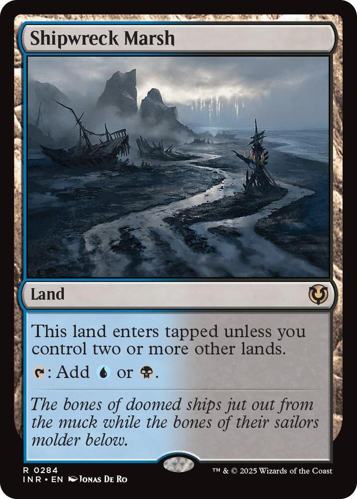 Shipwreck Marsh 284 card from Innistrad Remastered