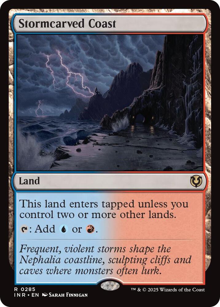 Stormcarved Coast 285 card from Innistrad Remastered