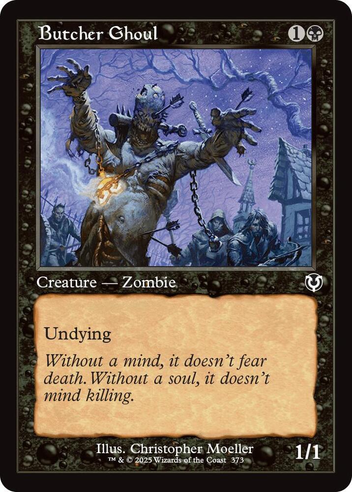 Butcher Ghoul (Retro Frame) 373 card from Innistrad Remastered