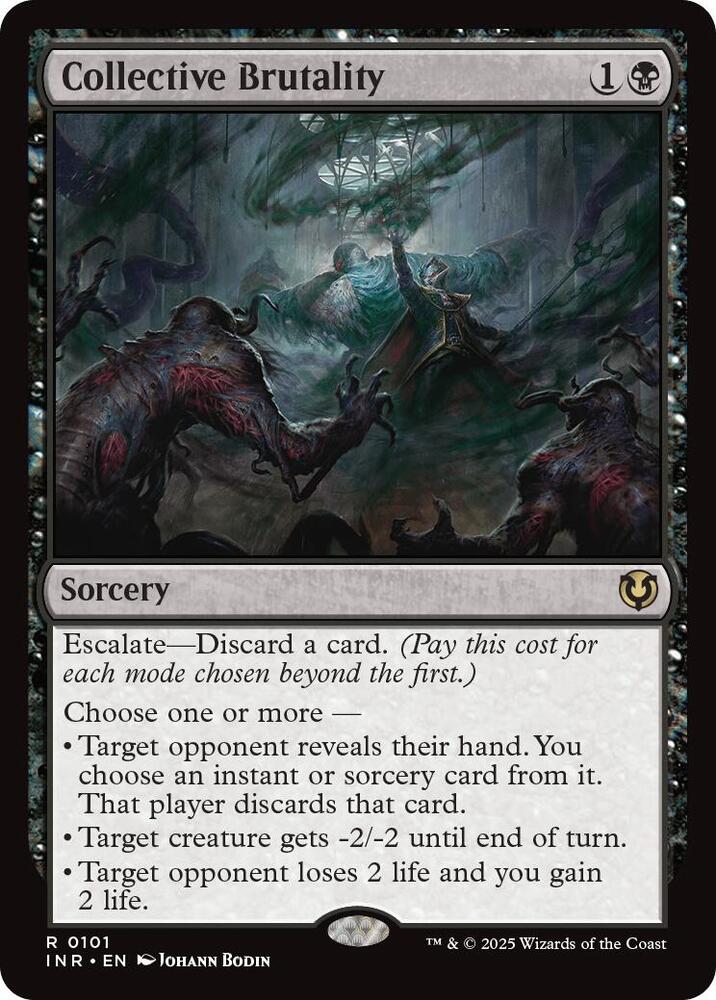 Collective Brutality 101 card from Innistrad Remastered