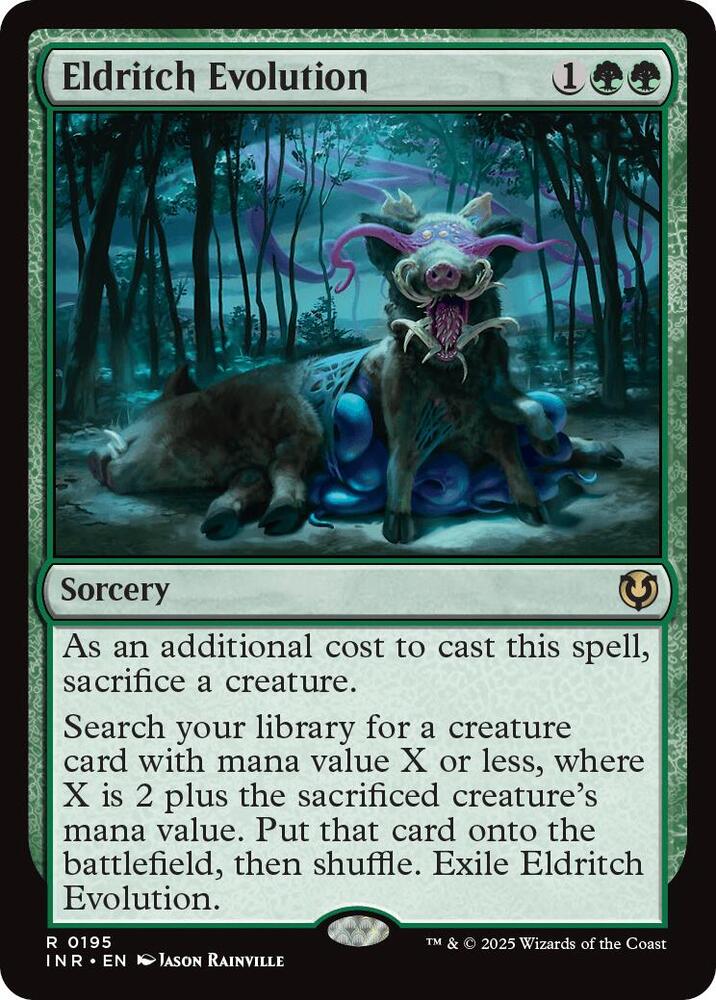 Eldritch Evolution 195 card from Innistrad Remastered