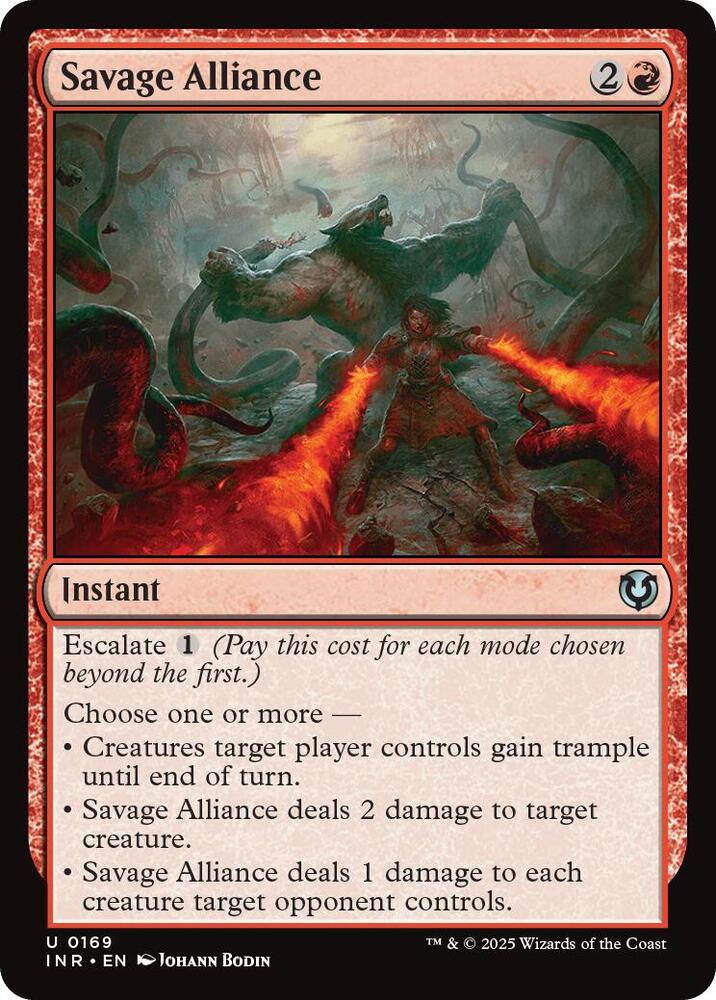 Savage Alliance 169 card from Innistrad Remastered