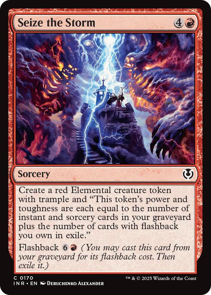 Seize the Storm 170 card from Innistrad Remastered
