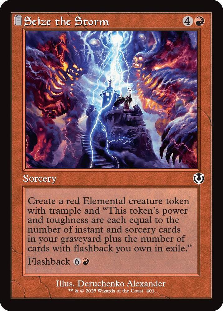 Seize the Storm (Retro Frame) 401 card from Innistrad Remastered