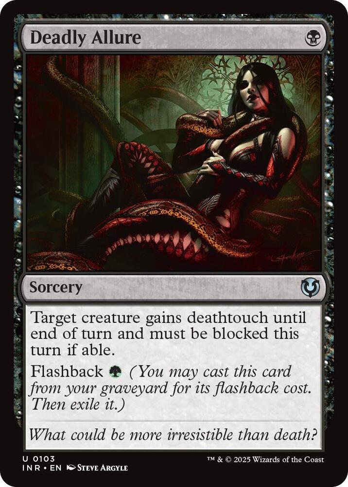 Deadly Allure 103 card from Innistrad Remastered