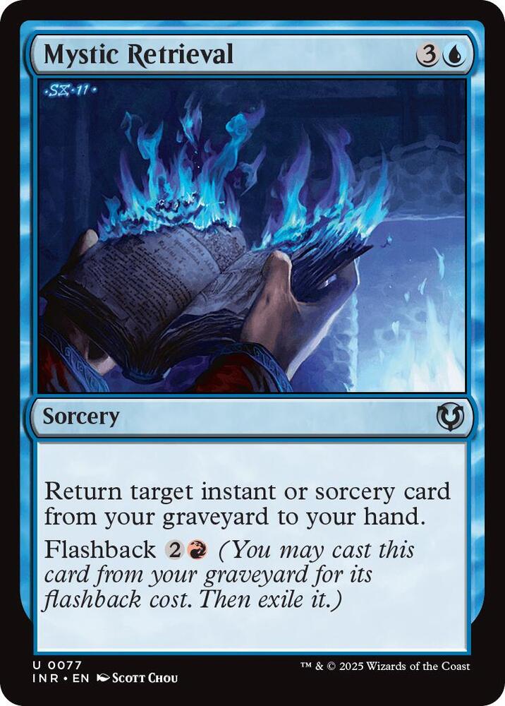 Mystic Retrieval 77 card from Innistrad Remastered
