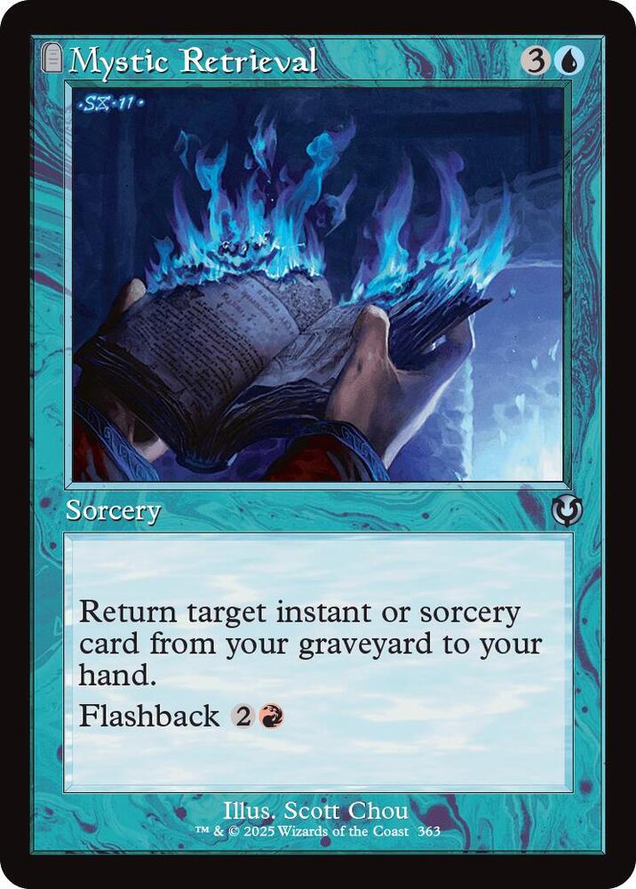 Mystic Retrieval (Retro Frame) 363 card from Innistrad Remastered