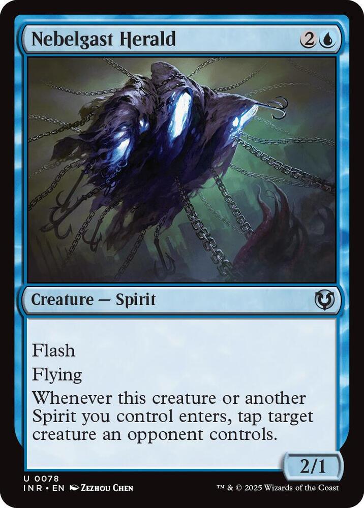 Nebelgast Herald 78 card from Innistrad Remastered