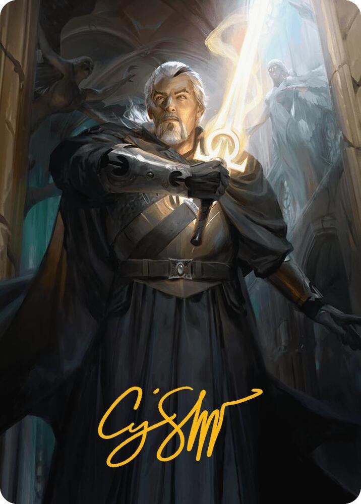 Odric, Lunarch Marshal Art Card (Gold-Stamped Signature) 1 card from Art Series: Innistrad Remastered