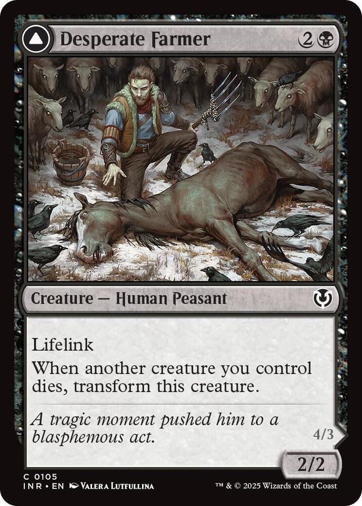 Desperate Farmer 105 card from Innistrad Remastered