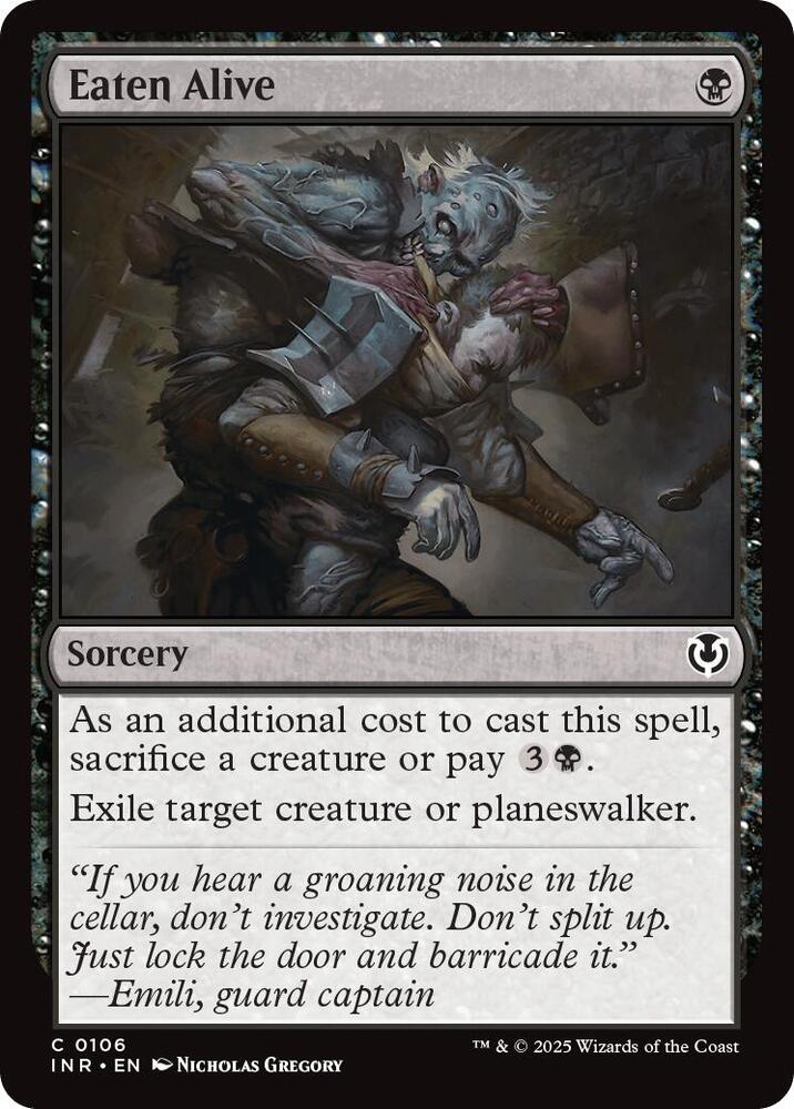 Eaten Alive 106 card from Innistrad Remastered