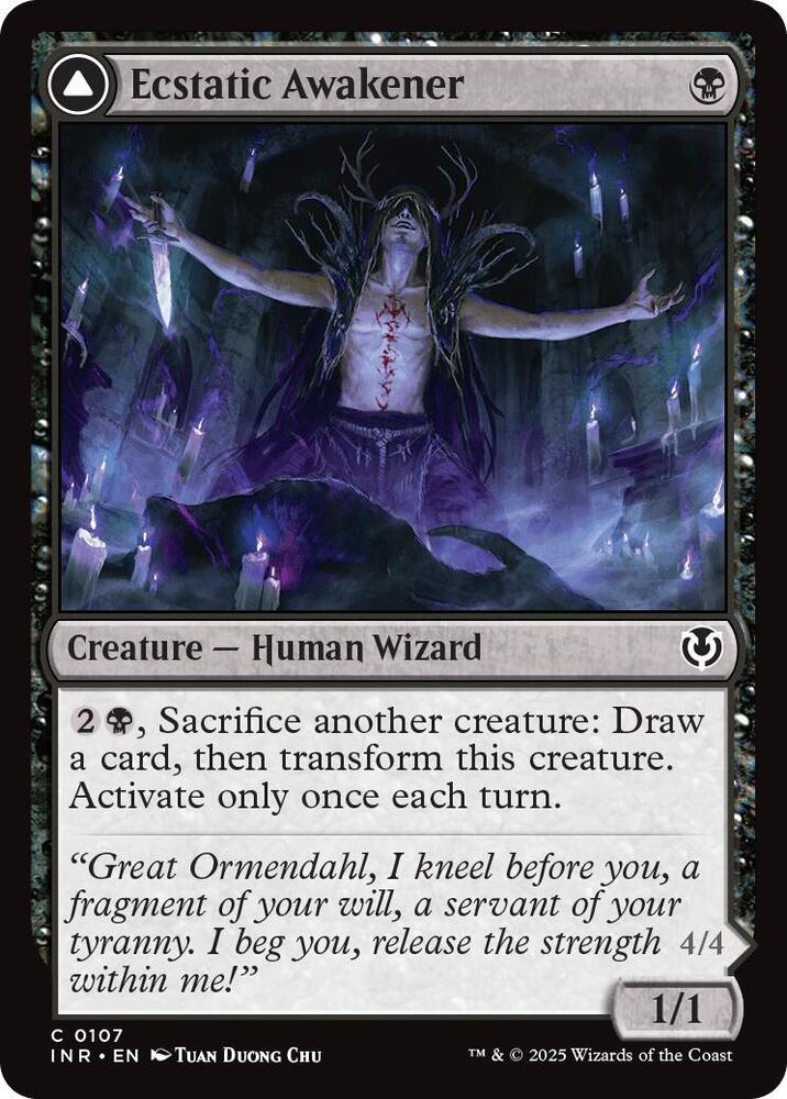 Ecstatic Awakener 107 card from Innistrad Remastered