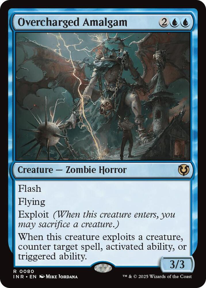 Overcharged Amalgam 80 card from Innistrad Remastered