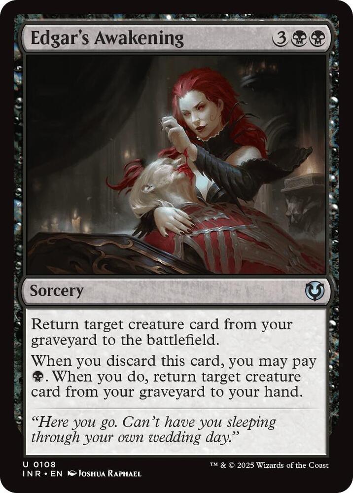 Edgar's Awakening 108 card from Innistrad Remastered