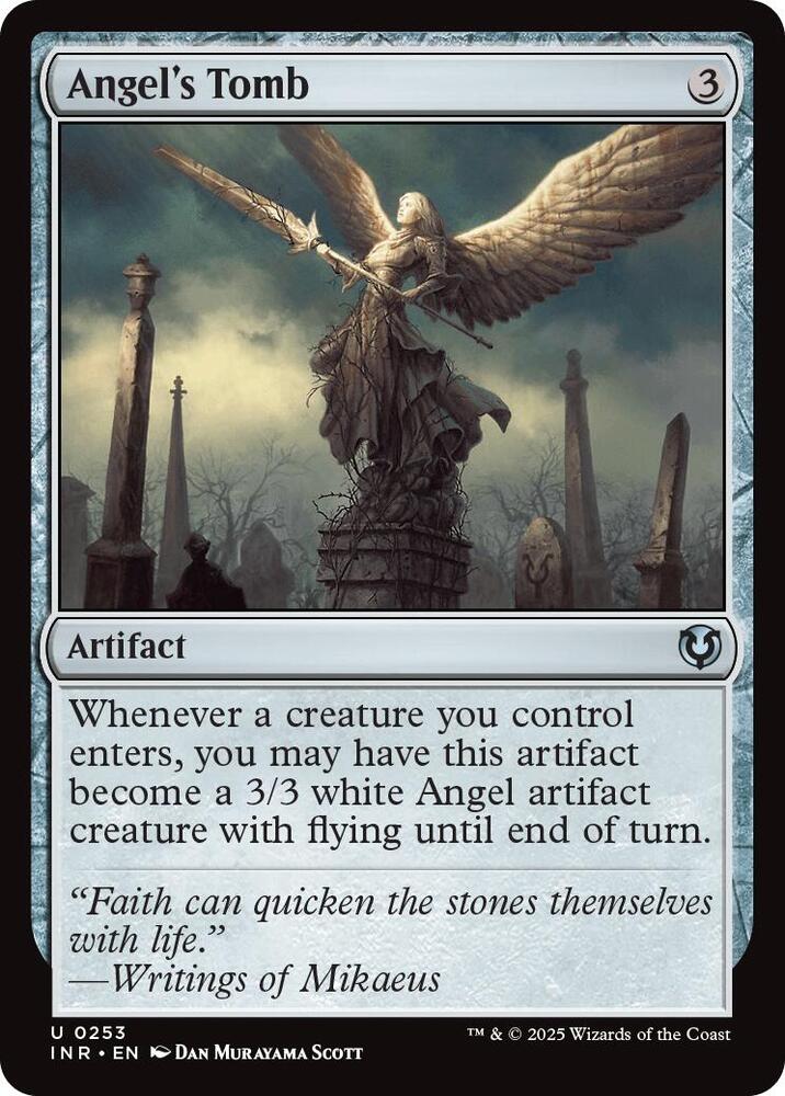 Angel's Tomb 253 card from Innistrad Remastered