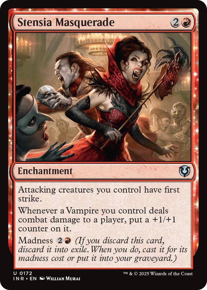 Stensia Masquerade 172 card from Innistrad Remastered