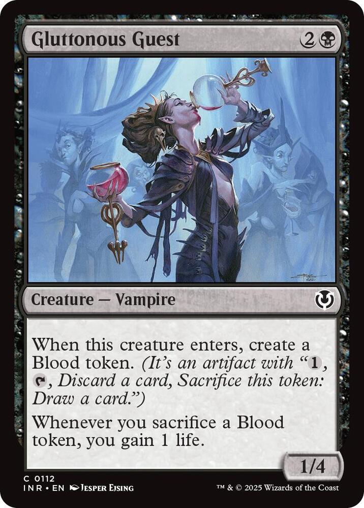 Gluttonous Guest 112 card from Innistrad Remastered