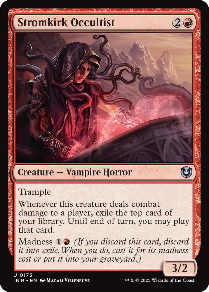 Stromkirk Occultist 173 card from Innistrad Remastered