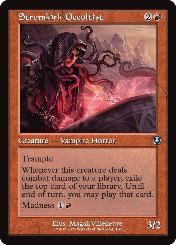 Stromkirk Occultist (Retro Frame) 402 card from Innistrad Remastered