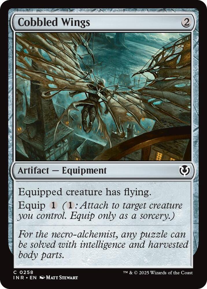 Cobbled Wings 258 card from Innistrad Remastered