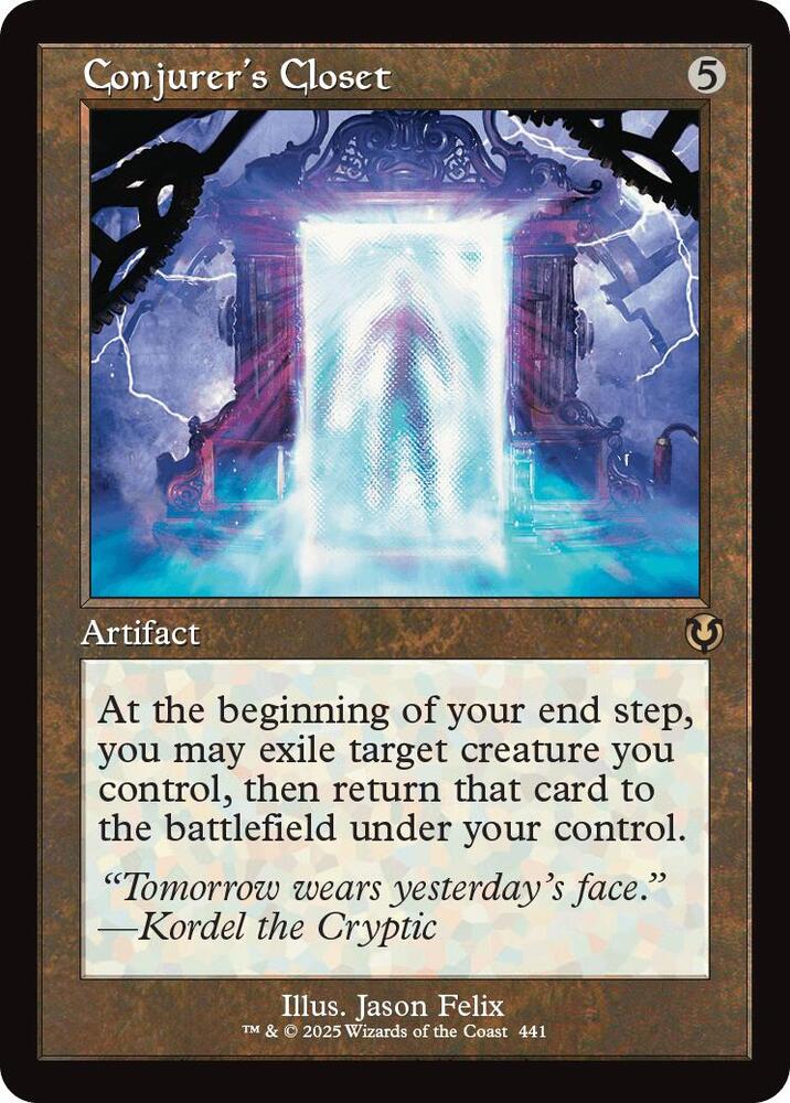 Conjurer's Closet (Retro Frame) 441 card from Innistrad Remastered