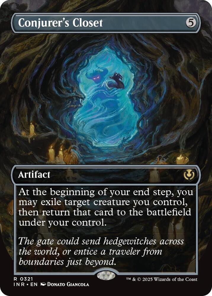Conjurer's Closet (Borderless) 321 card from Innistrad Remastered