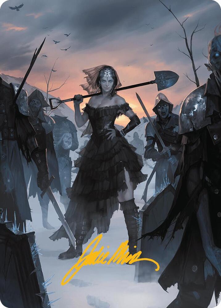Heartless Summoning Art Card (Gold-Stamped Signature) 9 card from Art Series: Innistrad Remastered