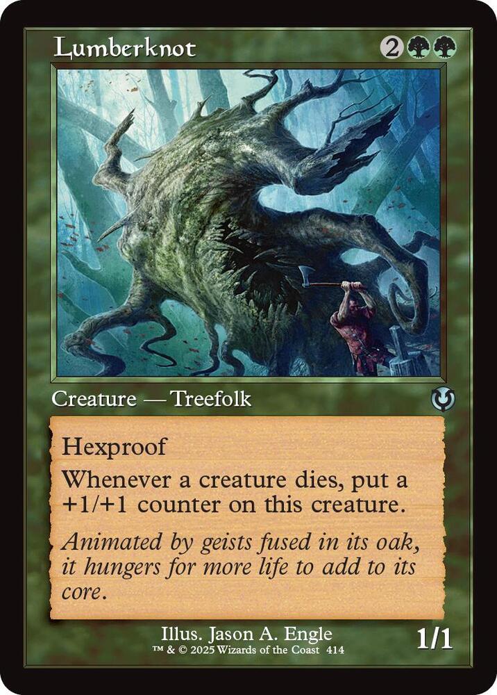 Lumberknot (Retro Frame) 414 card from Innistrad Remastered