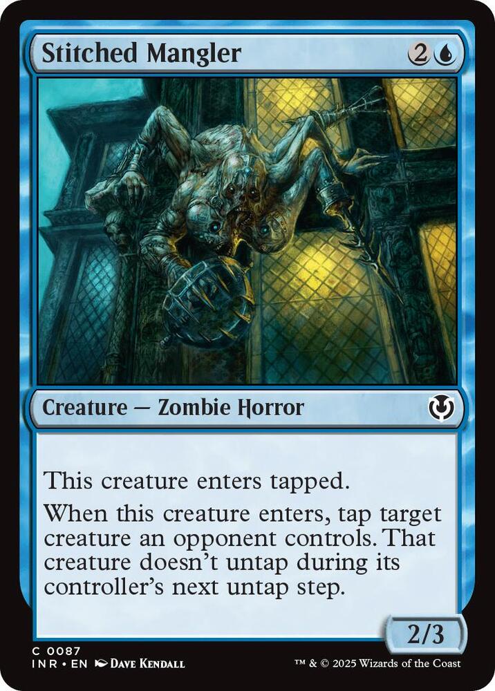 Stitched Mangler 87 card from Innistrad Remastered