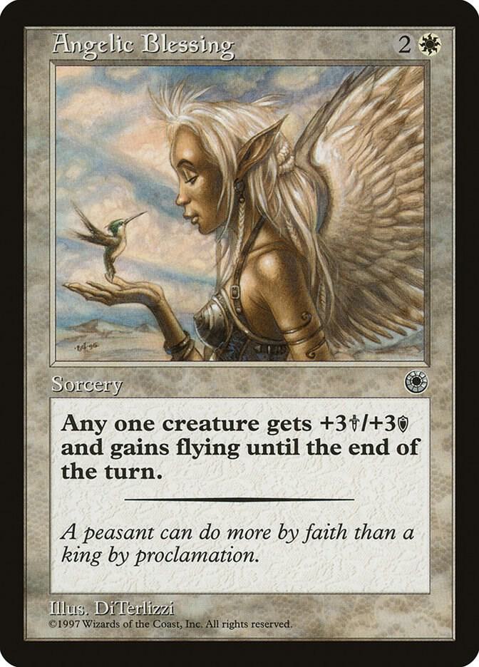 Angelic Blessing card from Portal