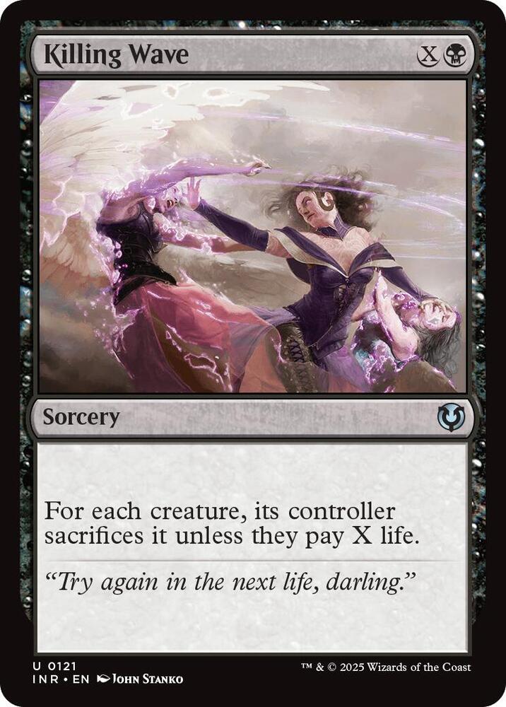 Killing Wave 121 card from Innistrad Remastered