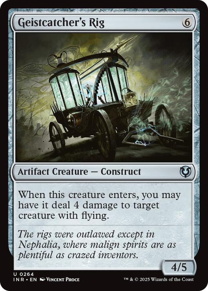 Geistcatcher's Rig 264 card from Innistrad Remastered