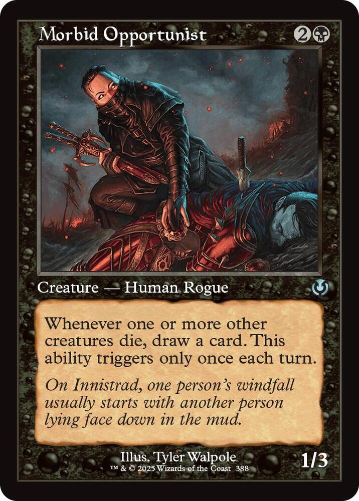 Morbid Opportunist (Retro Frame) 388 card from Innistrad Remastered