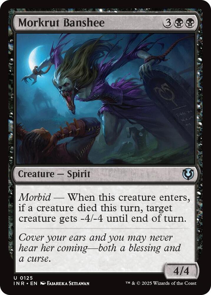 Morkrut Banshee 125 card from Innistrad Remastered