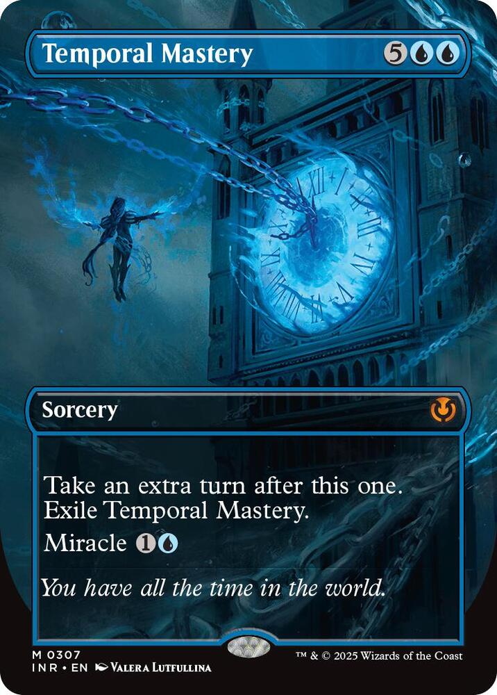 Temporal Mastery (Borderless) 307 card from Innistrad Remastered