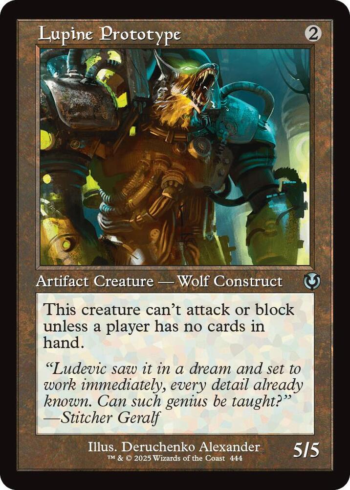 Lupine Prototype (Retro Frame) 444 card from Innistrad Remastered
