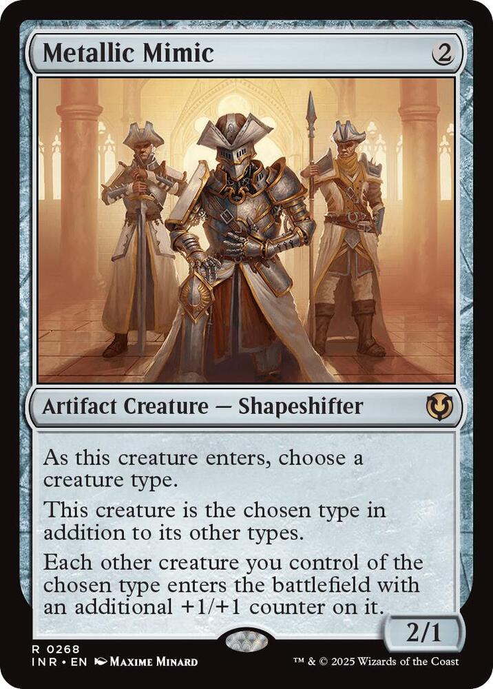 Metallic Mimic 268 card from Innistrad Remastered