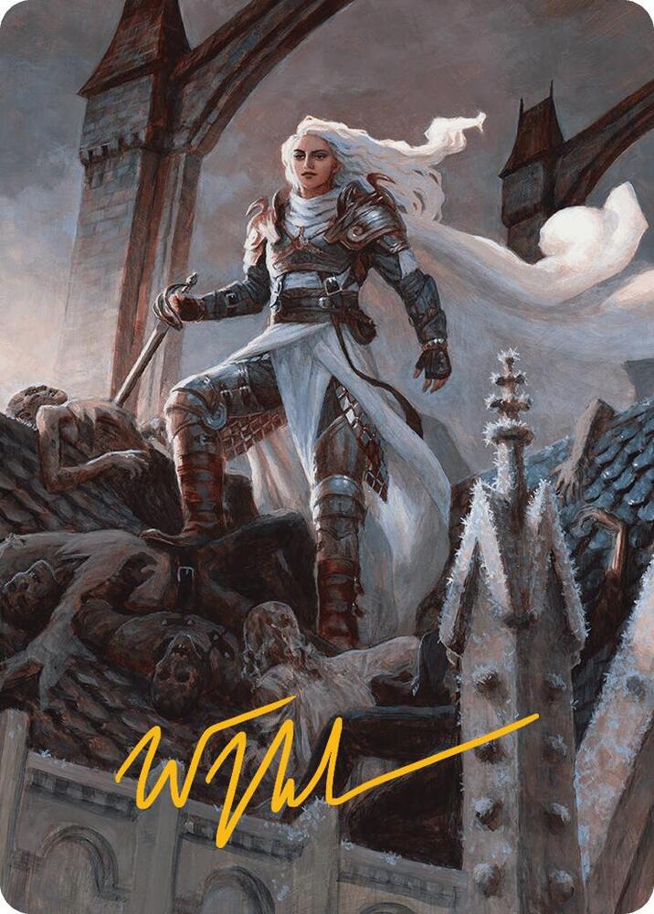 Thalia, Heretic Cathar Art Card (Gold-Stamped Signature) 2 card from Art Series: Innistrad Remastered