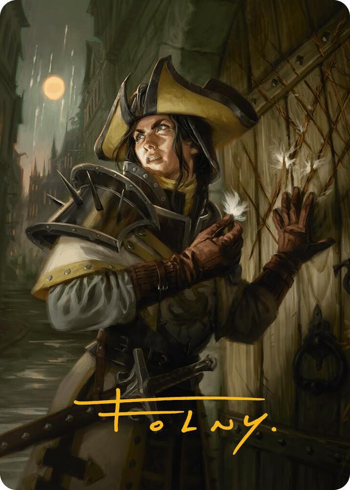 Thraben Inspector Art Card (Gold-Stamped Signature) 3 card from Art Series: Innistrad Remastered