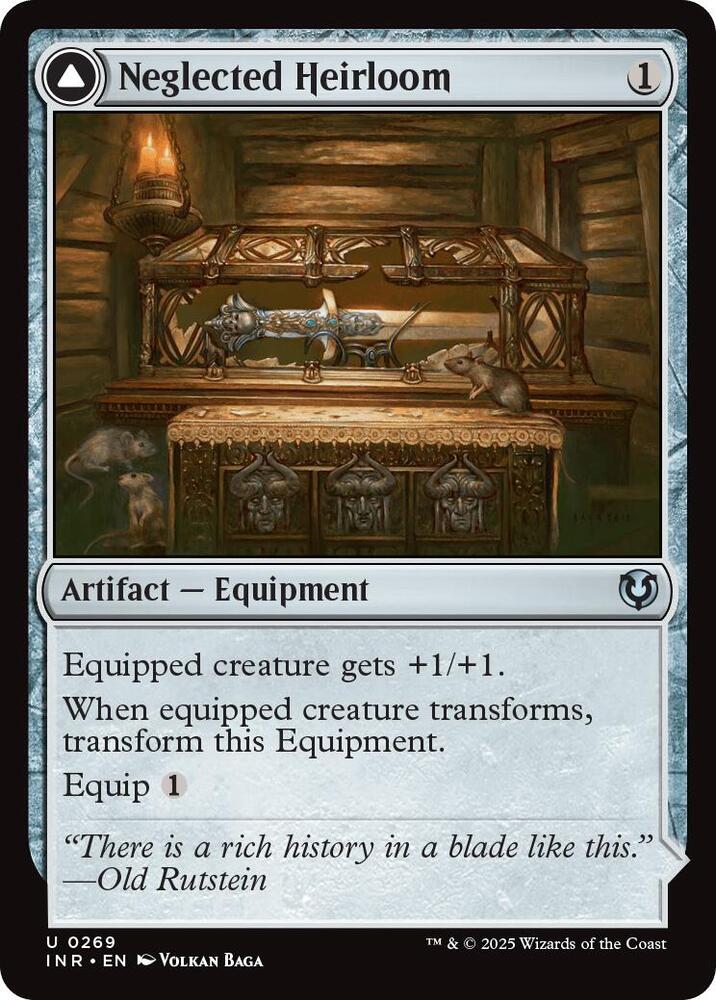 Neglected Heirloom 269 card from Innistrad Remastered