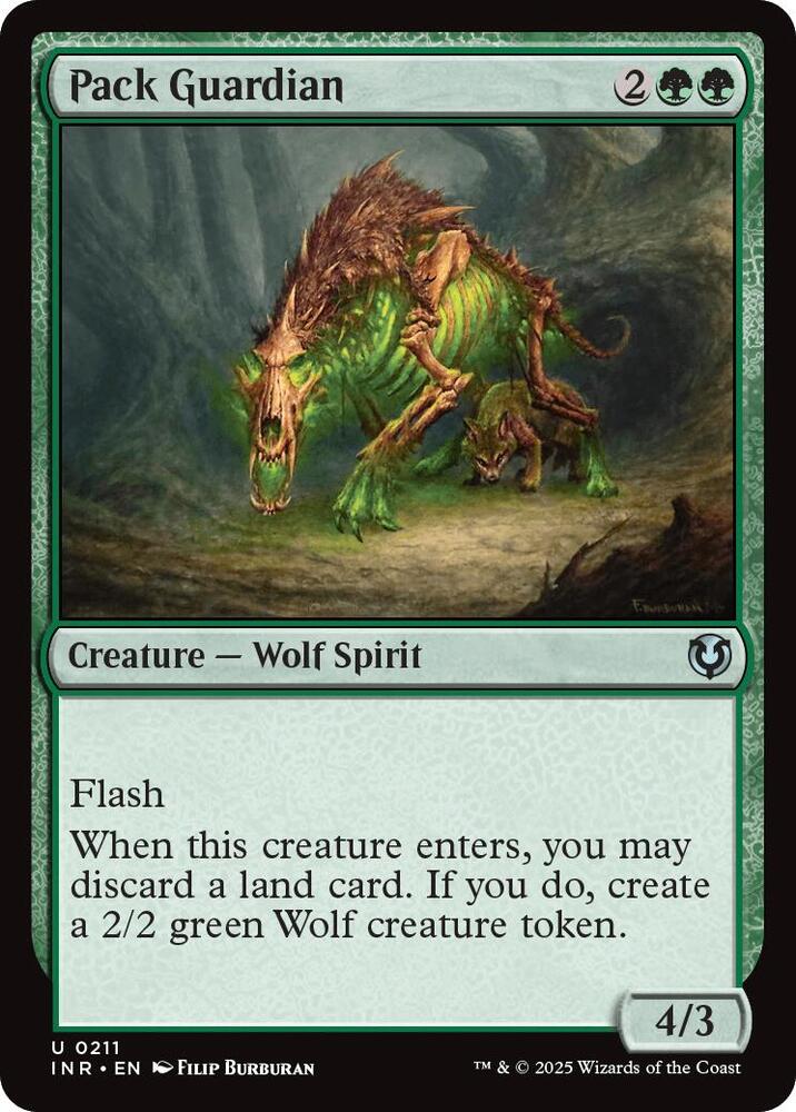 Pack Guardian 211 card from Innistrad Remastered