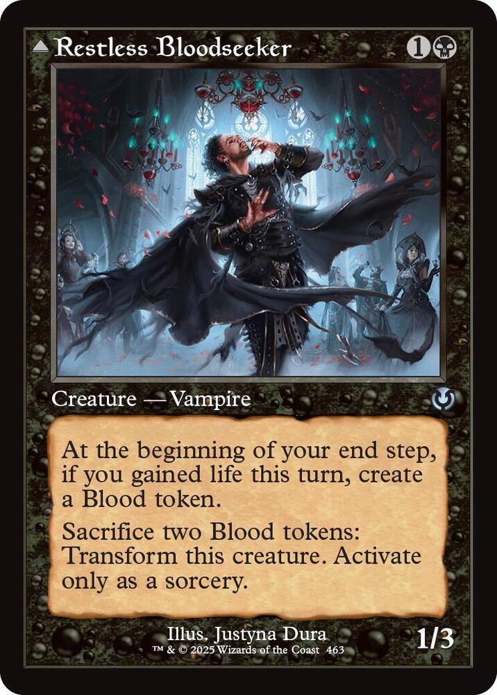 Restless Bloodseeker (Retro Frame) 463 card from Innistrad Remastered