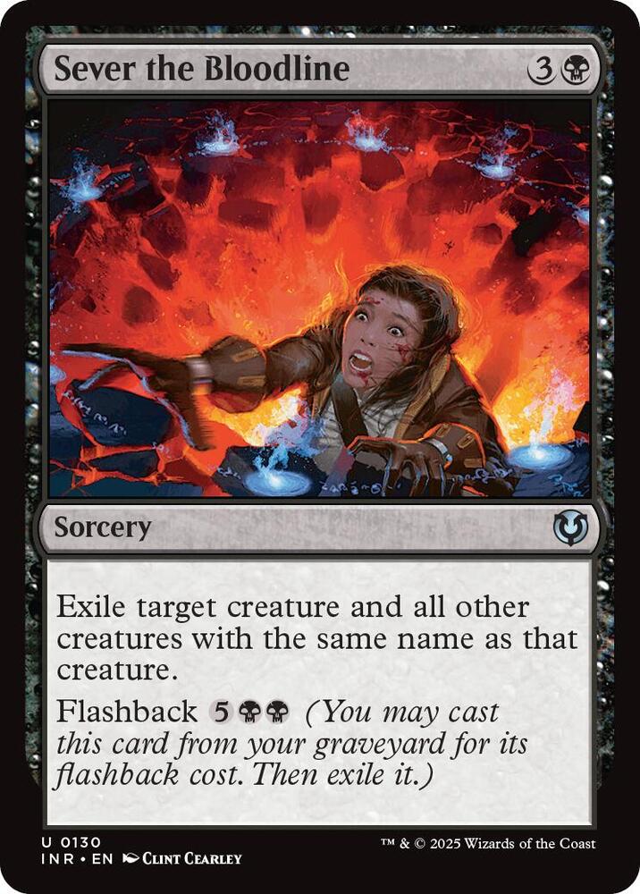 Sever the Bloodline 130 card from Innistrad Remastered