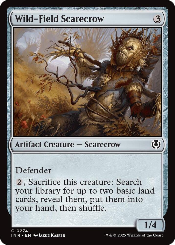 Wild-Field Scarecrow 274 card from Innistrad Remastered