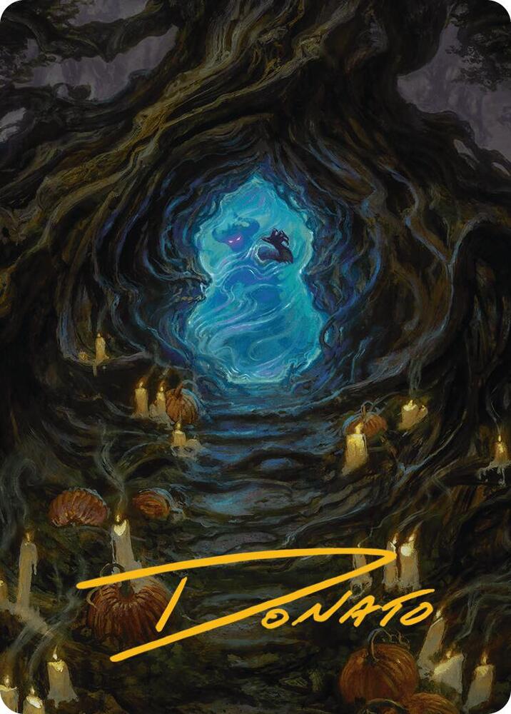 Conjurer's Closet Art Card (Gold-Stamped Signature) 17 card from Art Series: Innistrad Remastered