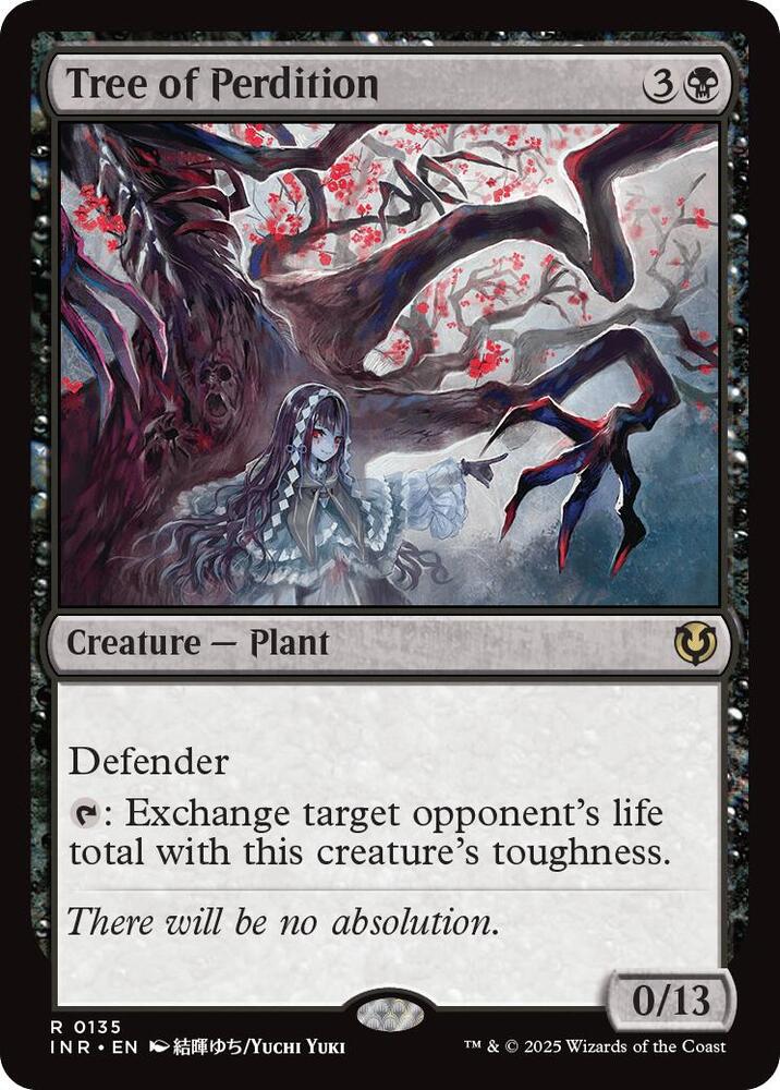 Tree of Perdition 135 card from Innistrad Remastered