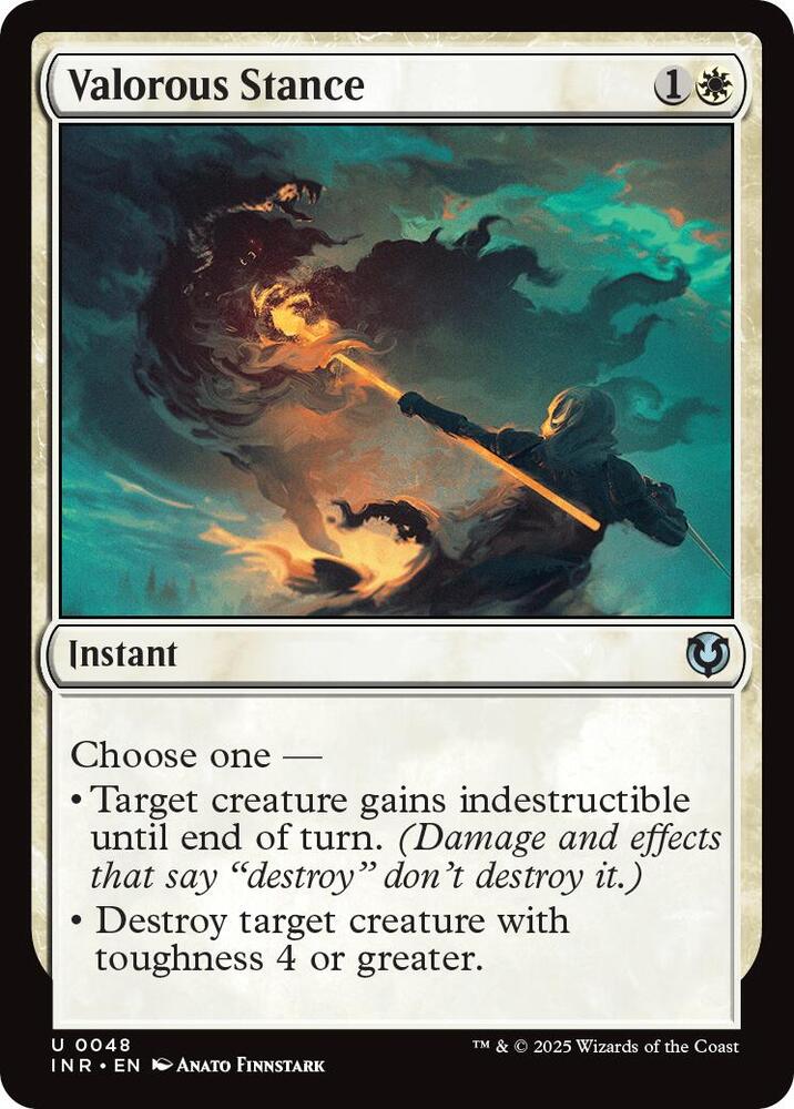 Valorous Stance 48 card from Innistrad Remastered