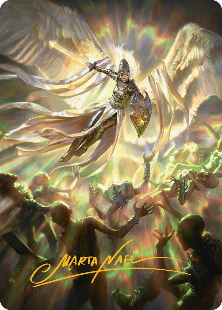 Vanquish the Horde Art Card (Gold-Stamped Signature) 4 card from Art Series: Innistrad Remastered