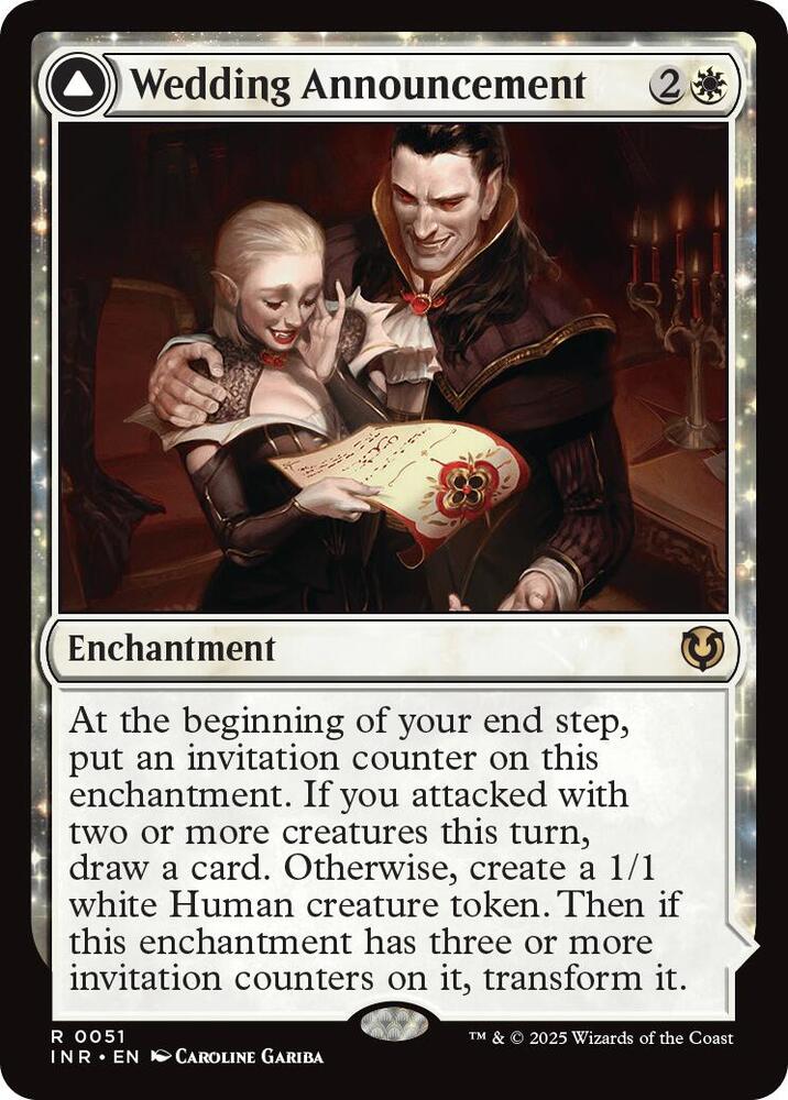 Wedding Announcement 51 card from Innistrad Remastered