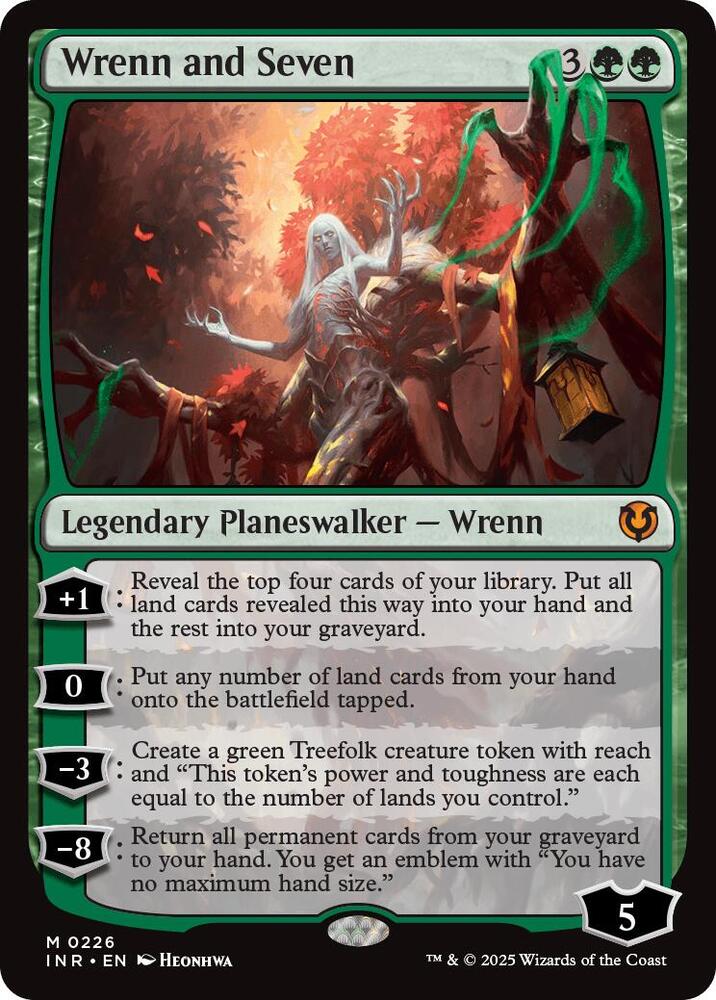 Wrenn and Seven 226 card from Innistrad Remastered